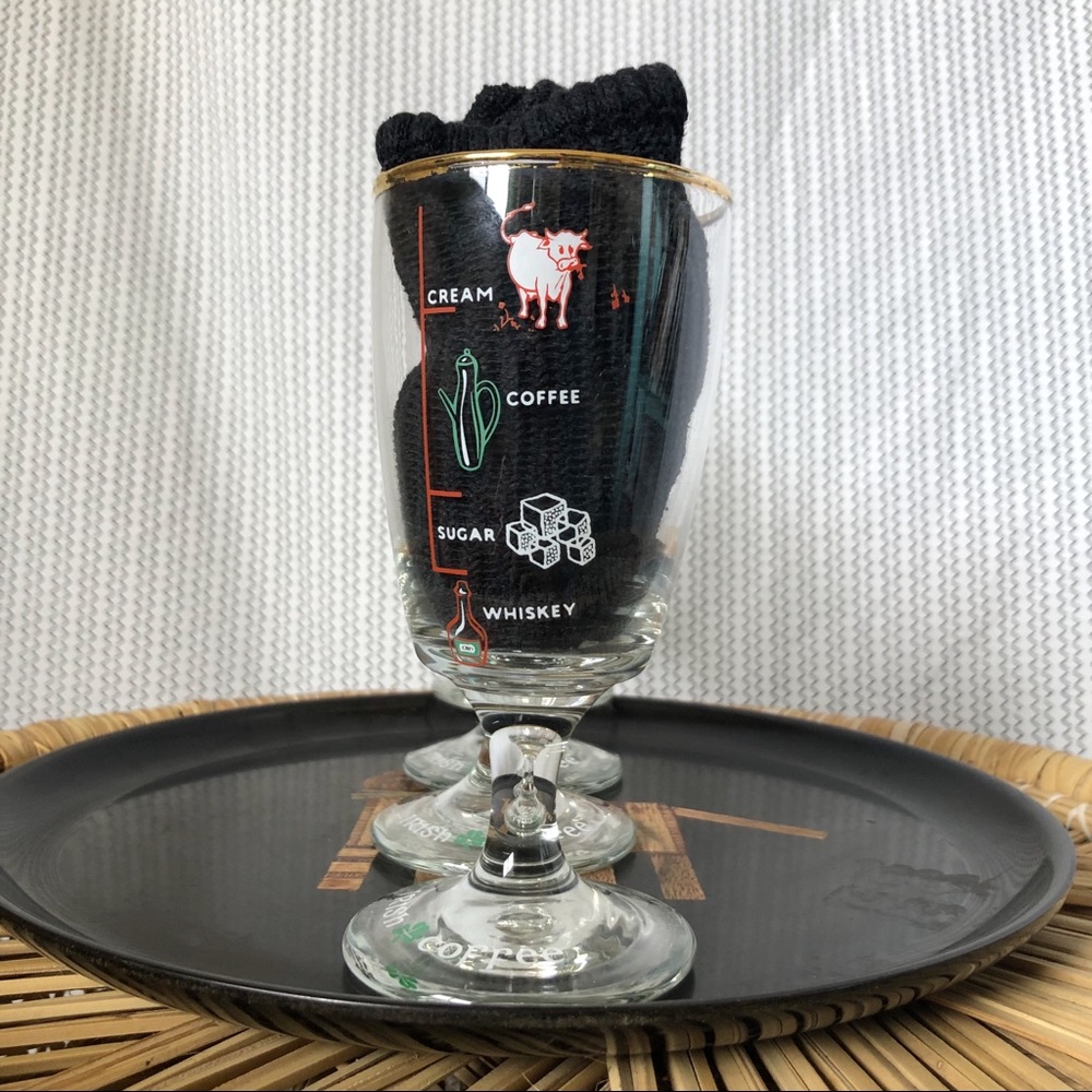 Vintage Irish Cream Glasses